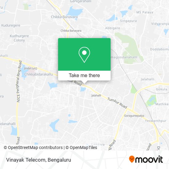 Vinayak Telecom map