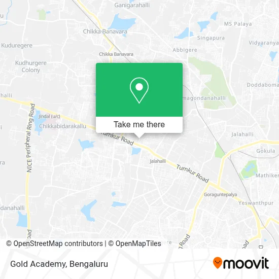 Gold Academy map