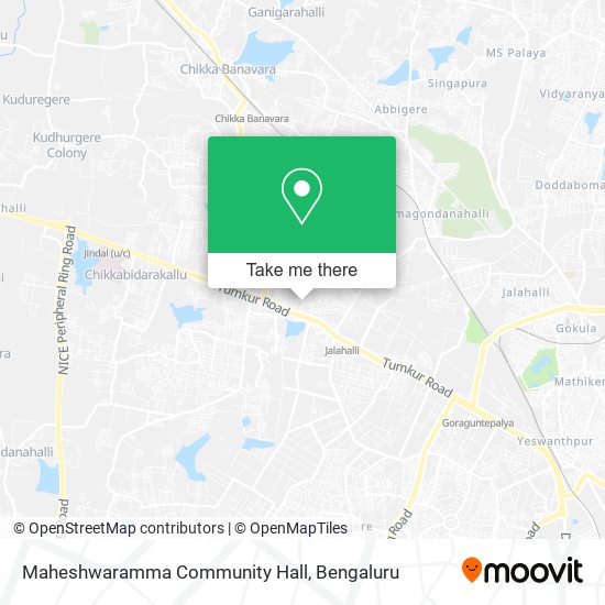 Maheshwaramma Community Hall map