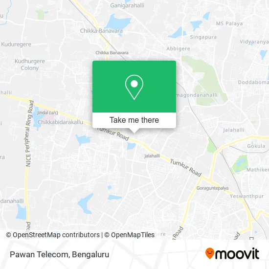 Pawan Telecom map