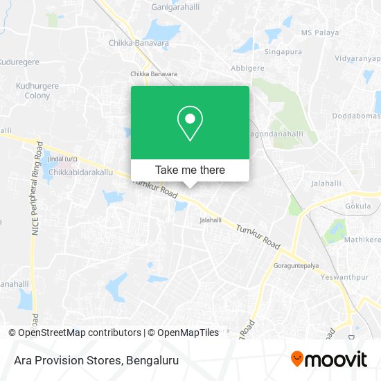 Ara Provision Stores map