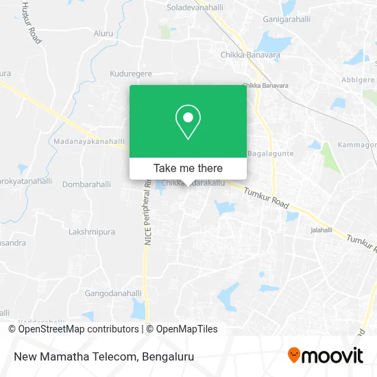 New Mamatha Telecom map