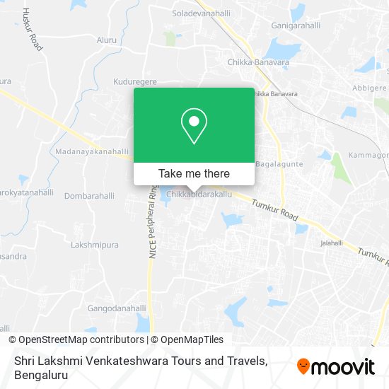 Shri Lakshmi Venkateshwara Tours and Travels map