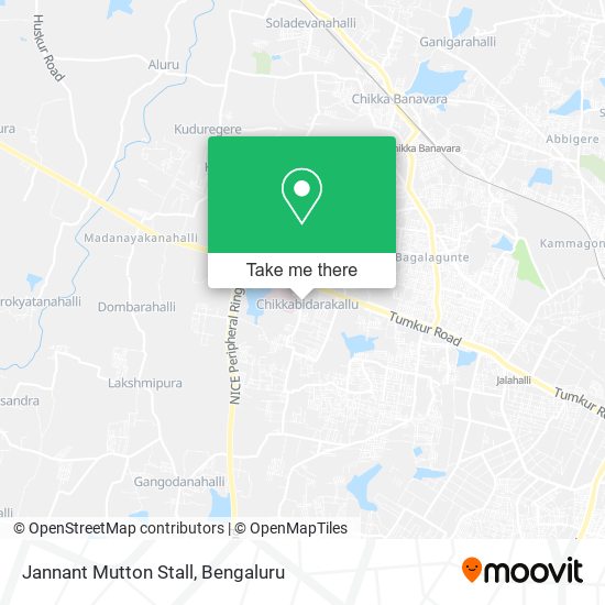 Jannant Mutton Stall map