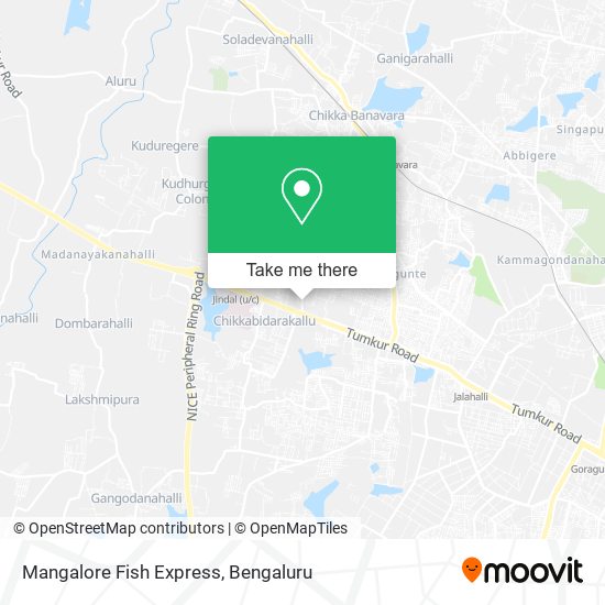 Mangalore Fish Express map