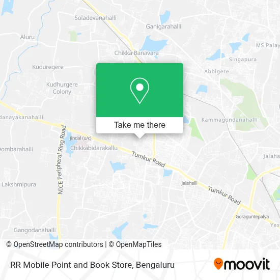 RR Mobile Point and Book Store map