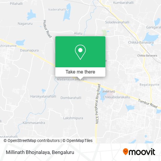 Millinath Bhojnalaya map