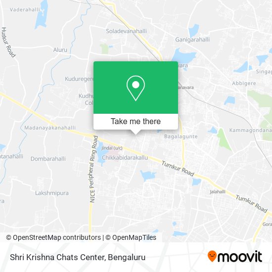Shri Krishna Chats Center map