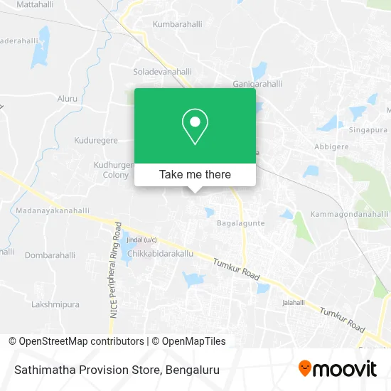 Sathimatha Provision Store map