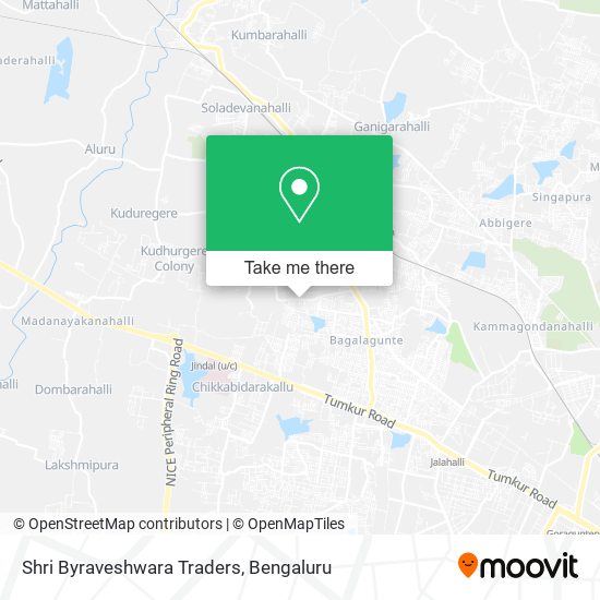 Shri Byraveshwara Traders map