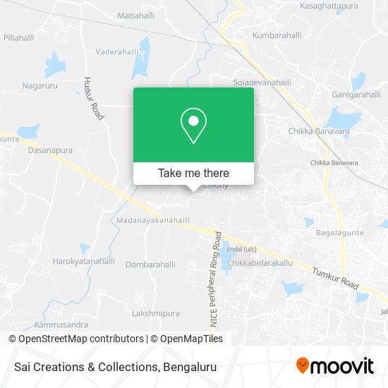Sai Creations & Collections map