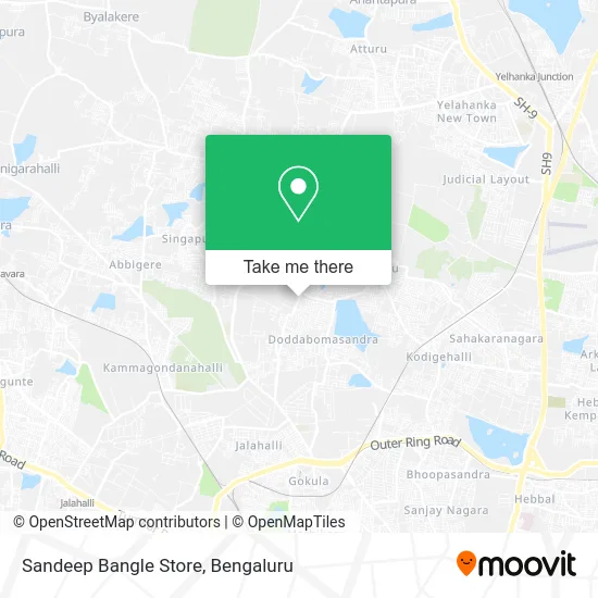 Sandeep Bangle Store map