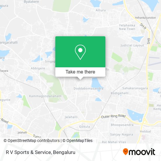 R V Sports & Service map