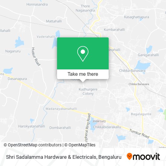 Shri Sadalamma Hardware & Electricals map