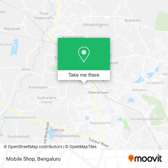 Mobile Shop map