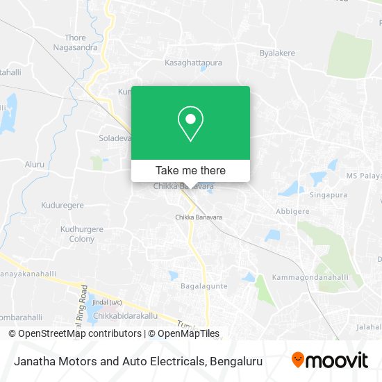 Janatha Motors and Auto Electricals map