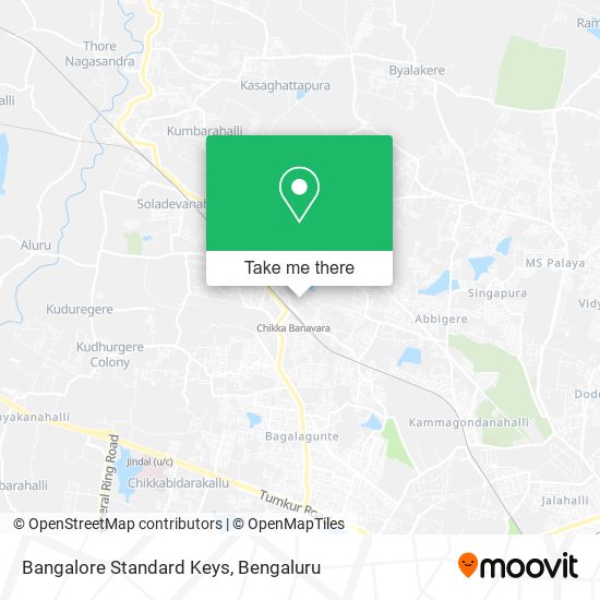 Bangalore Standard Keys map