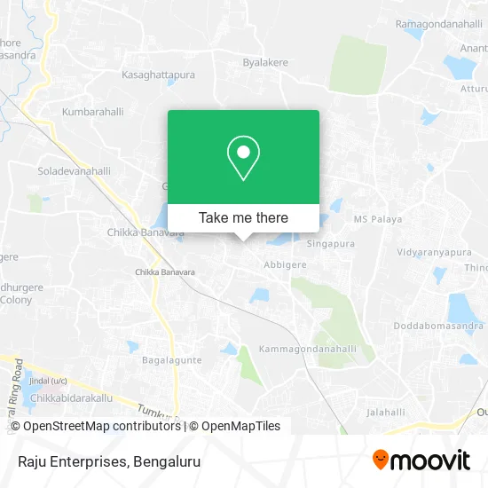 Raju Enterprises map