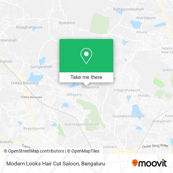 Modern Looks Hair Cut Saloon map