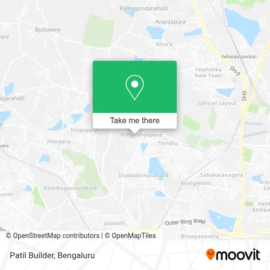 Patil Builder map