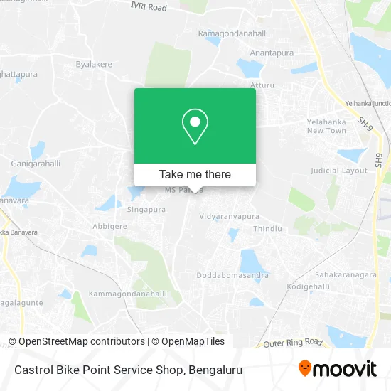 Castrol Bike Point Service Shop map
