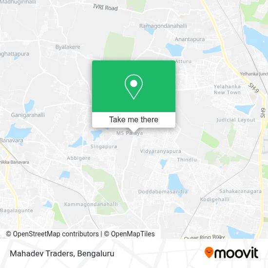 Mahadev Traders map