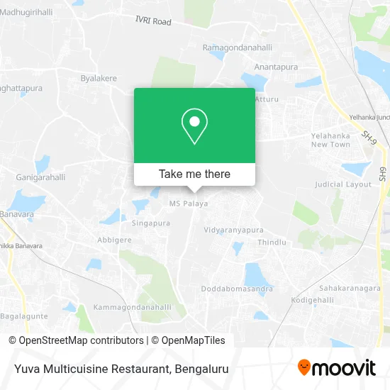 Yuva Multicuisine Restaurant map