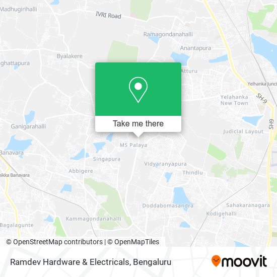 Ramdev Hardware & Electricals map