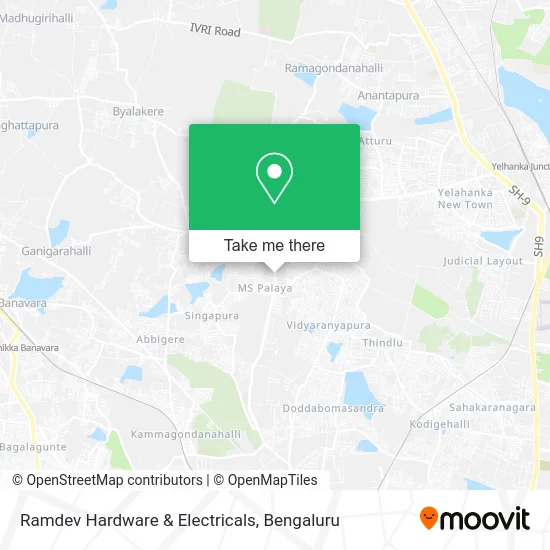 Ramdev Hardware & Electricals map
