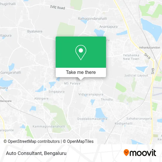 Auto Consultant map