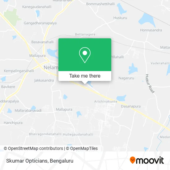 Skumar Opticians map