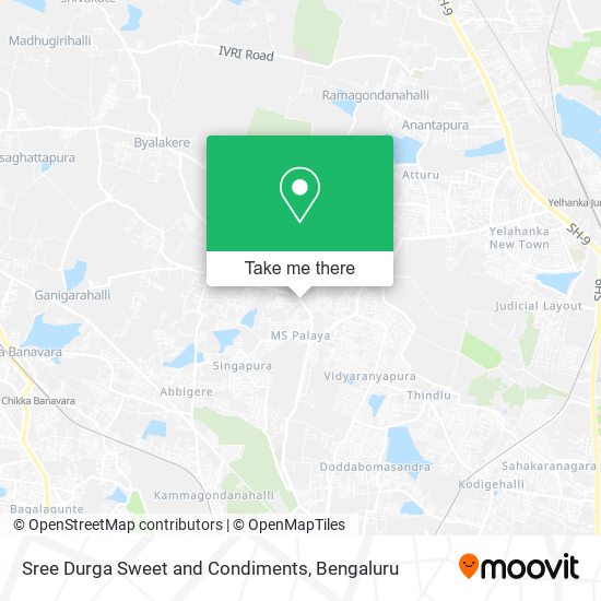 Sree Durga Sweet and Condiments map