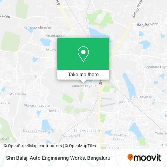 Shri Balaji Auto Engineering Works map