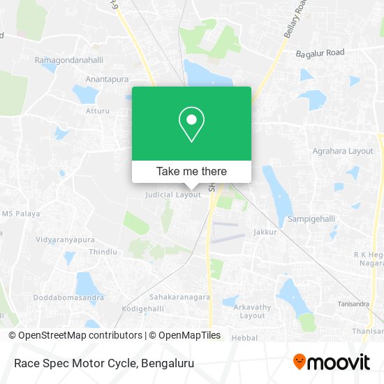 Race Spec Motor Cycle map