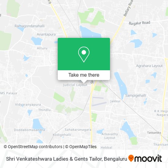 Shri Venkateshwara Ladies & Gents Tailor map