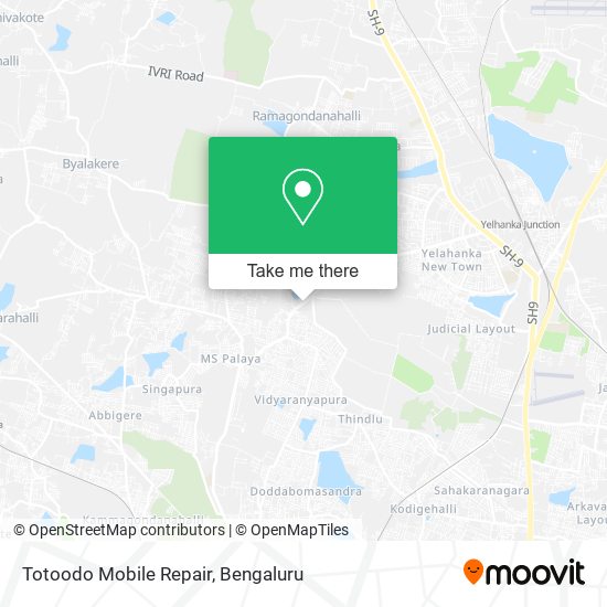 Totoodo Mobile Repair map