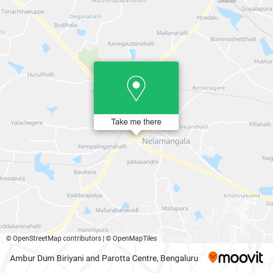 Ambur Dum Biriyani and Parotta Centre map