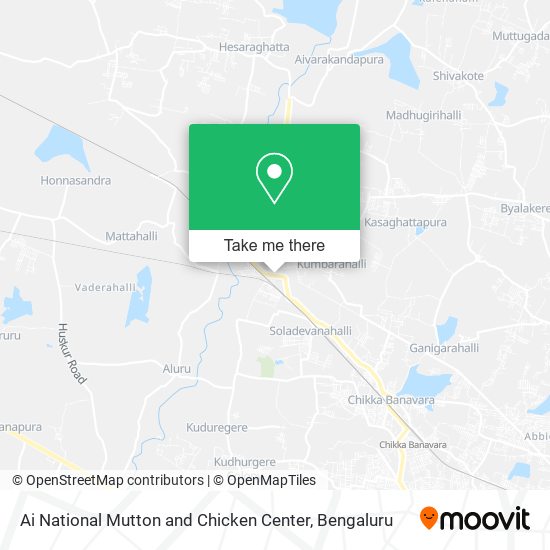 Ai National Mutton and Chicken Center map