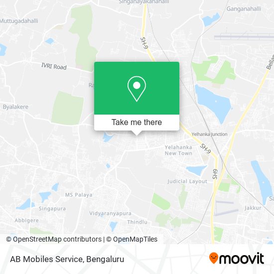 AB Mobiles Service map