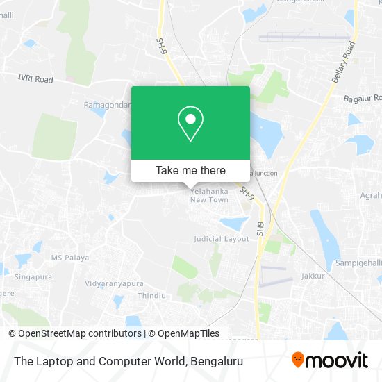 The Laptop and Computer World map