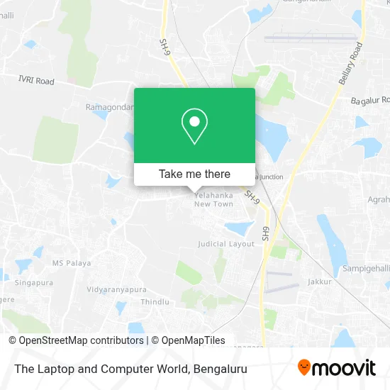 The Laptop and Computer World map