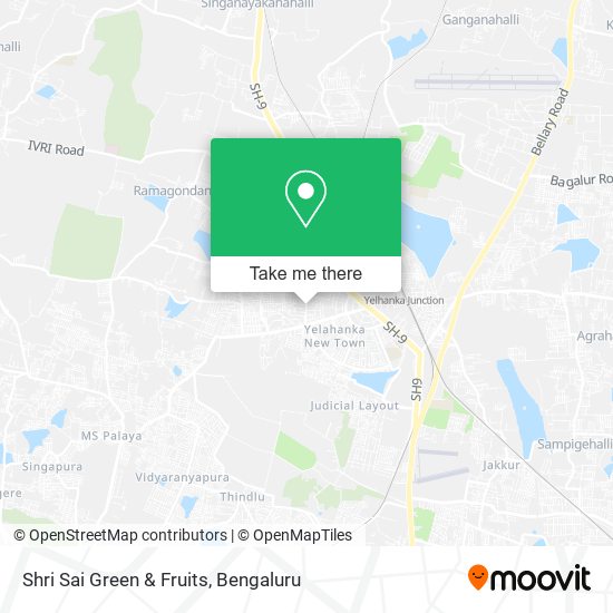 Shri Sai Green & Fruits map