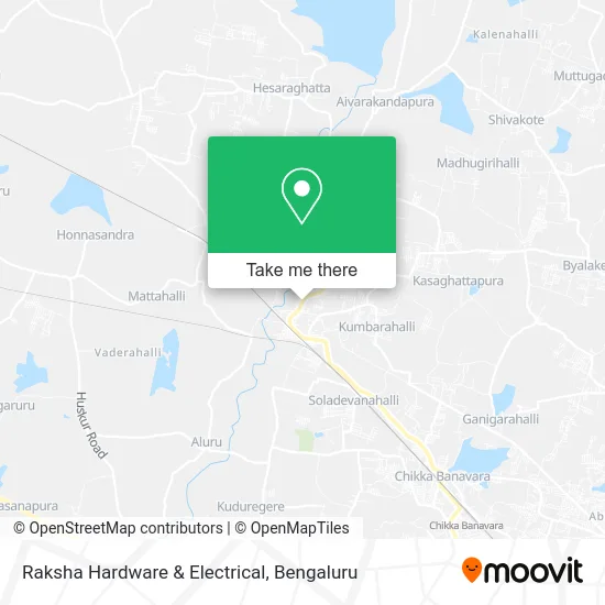 Raksha Hardware & Electrical map