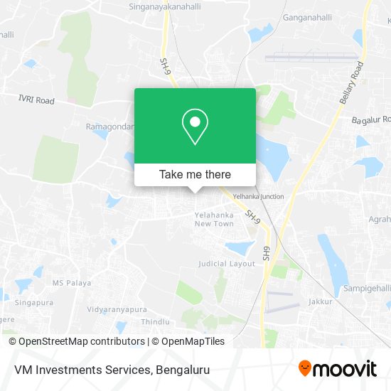VM Investments Services map