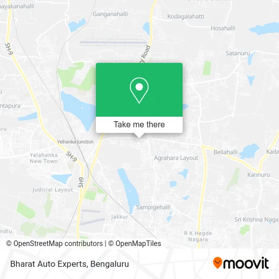 Bharat Auto Experts map