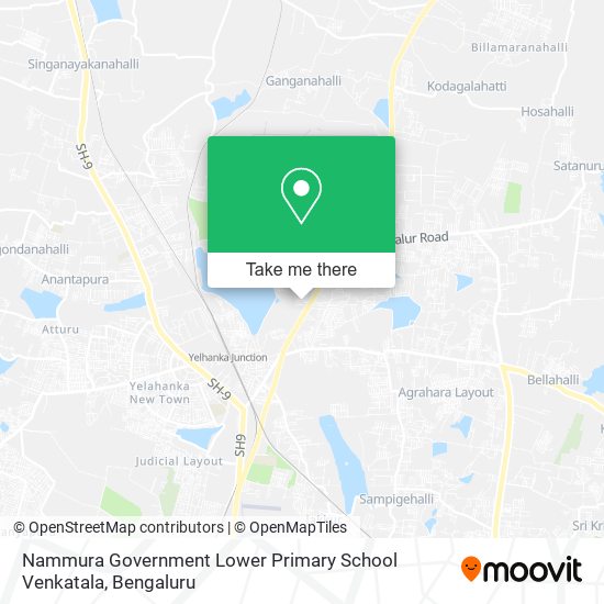 Nammura Government Lower Primary School Venkatala map