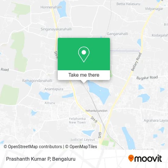 Prashanth Kumar P map