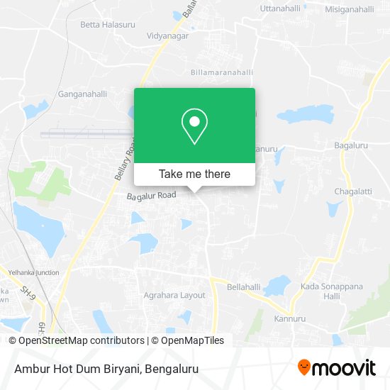 Ambur Hot Dum Biryani map