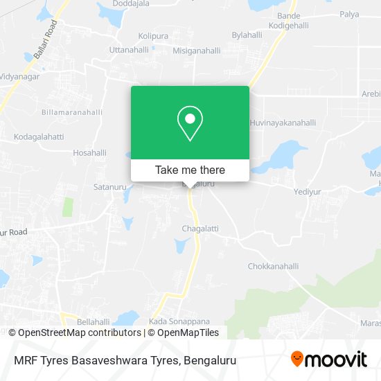 MRF Tyres Basaveshwara Tyres map