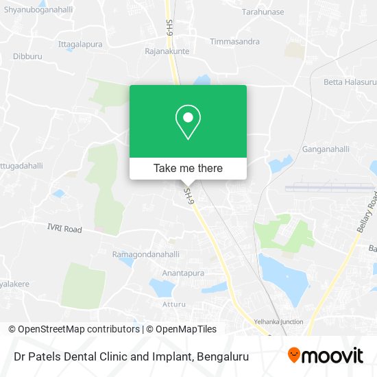 Dr Patels Dental Clinic and Implant map